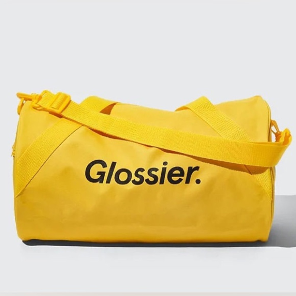 Glossier Sunshine Yellow Duffel Bag